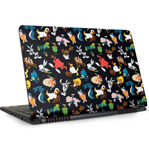 Looney Tunes Identity Pattern Dell Inspiron Skin